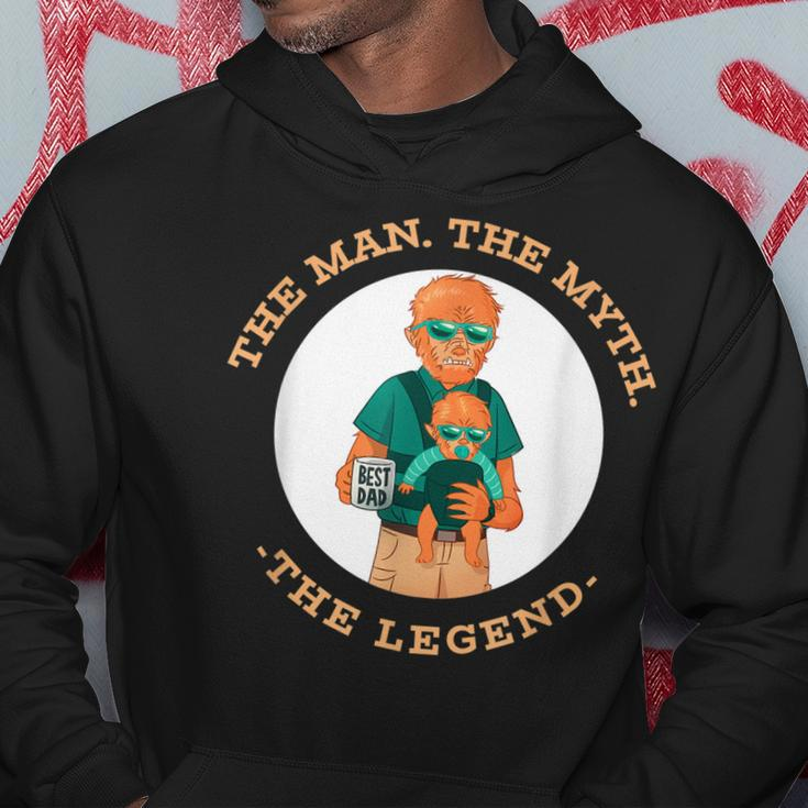 Fathers Day The Legend Cool Dad Gift For Mens Hoodie Funny Gifts