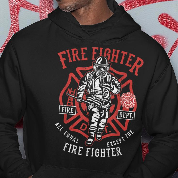 Fire Fighter First Responder Emt Clothing Hero Hoodie Funny Gifts