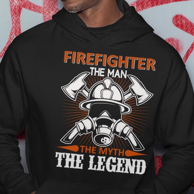 Firefighter The Man The Myth The Legend Hoodie Unique Gifts