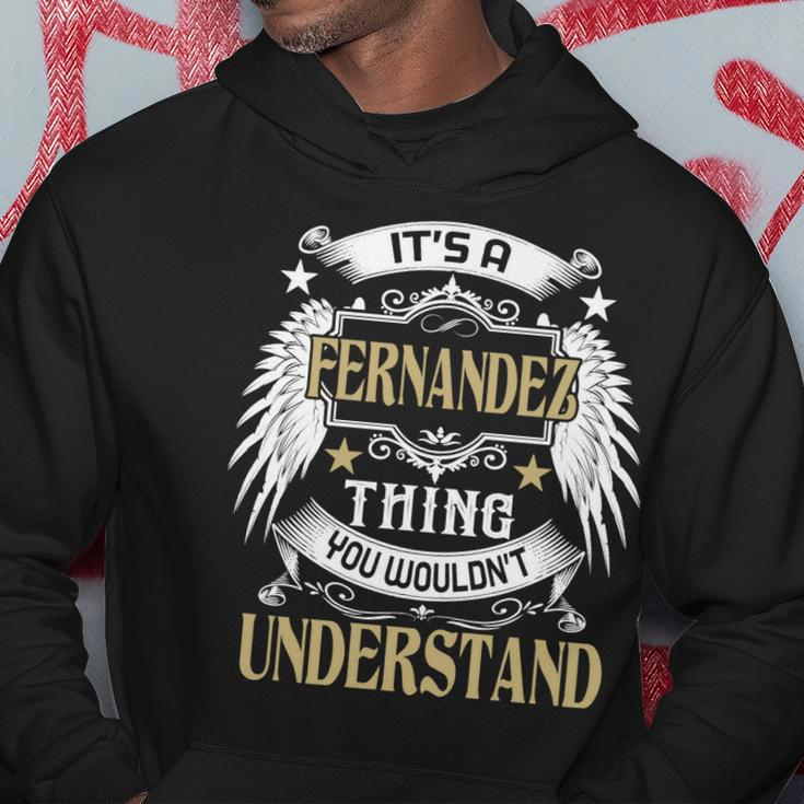 First Last Name Its Fernandez Thing Hoodie Funny Gifts