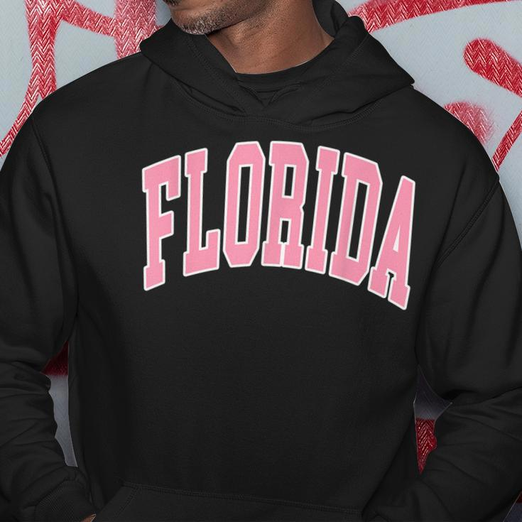 Florida Beach Preppy Pink Font Hoodie Unique Gifts