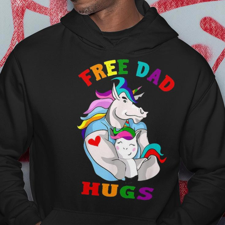 Free Dad Hugs Lgbt Gay Pride V2 Hoodie Funny Gifts