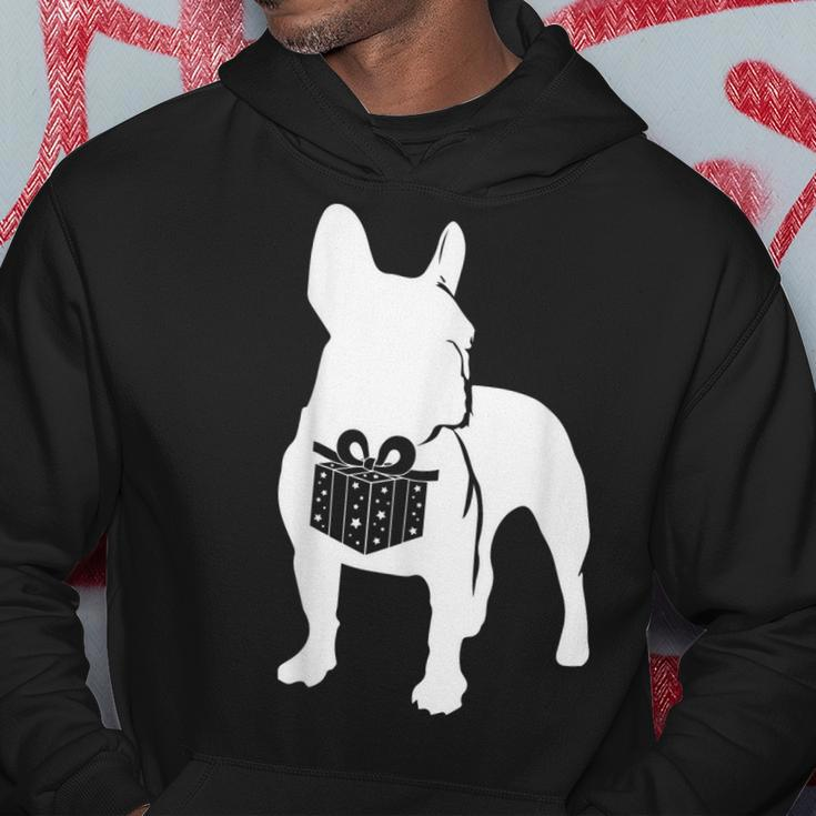 French Bulldog Christmas Dog Frenchie Puppy X-Mas Pajama Men Hoodie Graphic Print Hooded Sweatshirt Funny Gifts