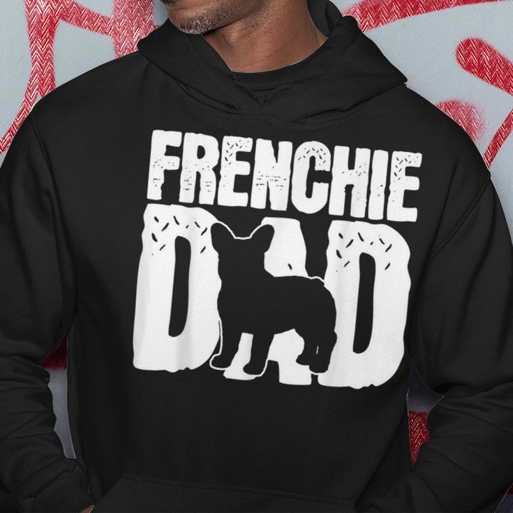 Frenchie French Bulldog Dad Father Papa Fathers Day Gift Hoodie Unique Gifts