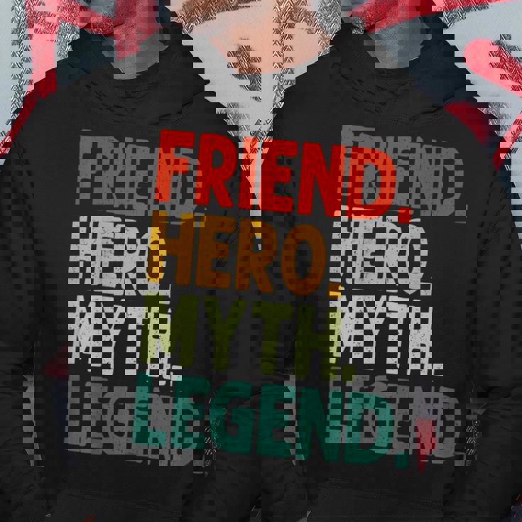 Freund Held Myth Legend Retro Vintage-Freund Hoodie Lustige Geschenke