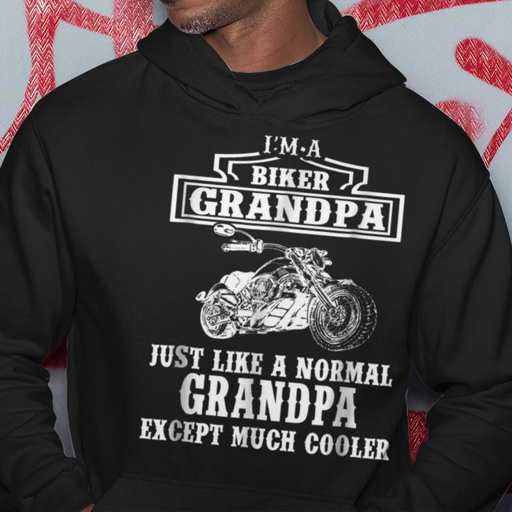 Funny Biker Grandpa Lover Quotes Gift Motocycle Hoodie Unique Gifts