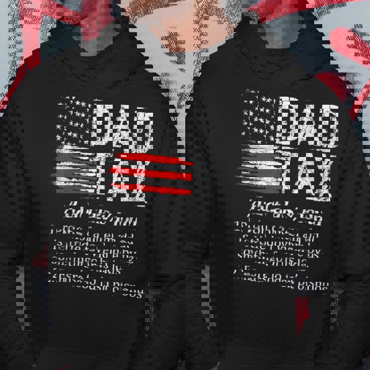 Funny Dad Tax Definition Funny Dad Lover Fathers Day 2023 Hoodie Personalized Gifts