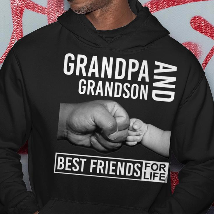 Funny Grandpa And Grandson Best Friends For LifeHoodie Unique Gifts