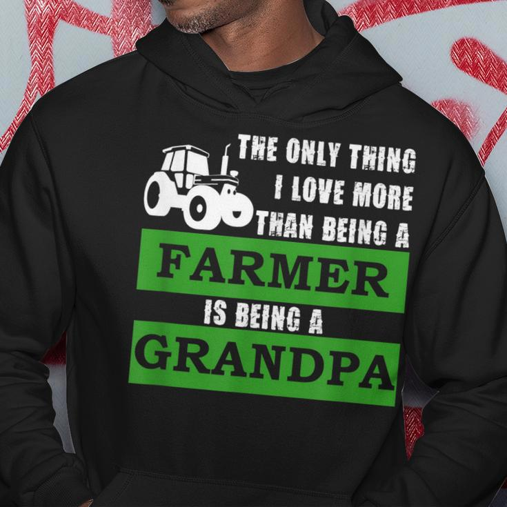 Funny Green Farmer GrandpaHoodie Unique Gifts