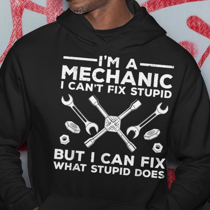 Funny Mechanic For Men Dad Car Auto Diesel Automobile Garage Hoodie Unique Gifts