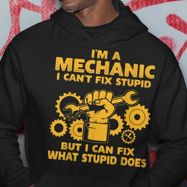 Funny Mechanic For Men Women Dad Car Auto Mechanic Engineer Hoodie Unique Gifts