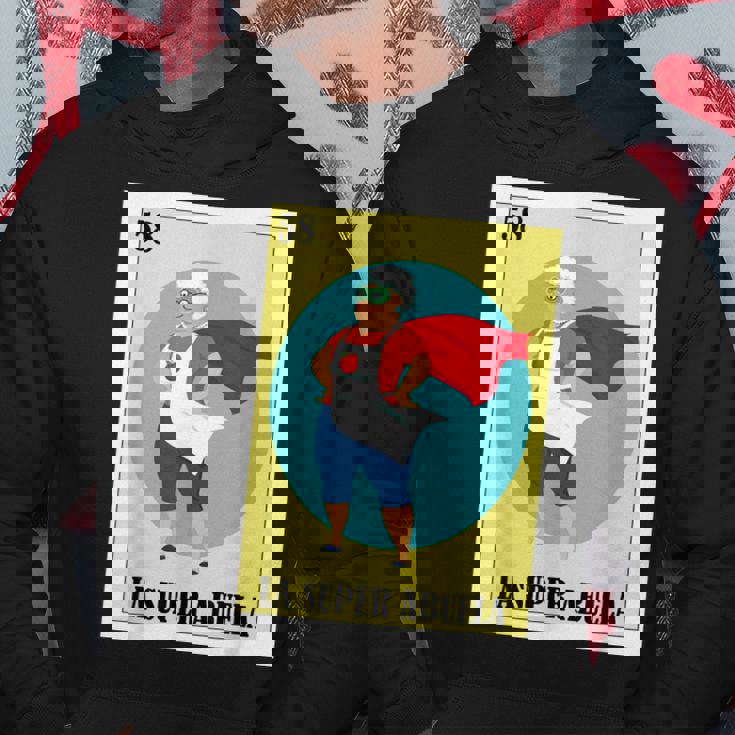 Funny Mexican Design For Grandpa - La Super Abuela Hoodie Unique Gifts