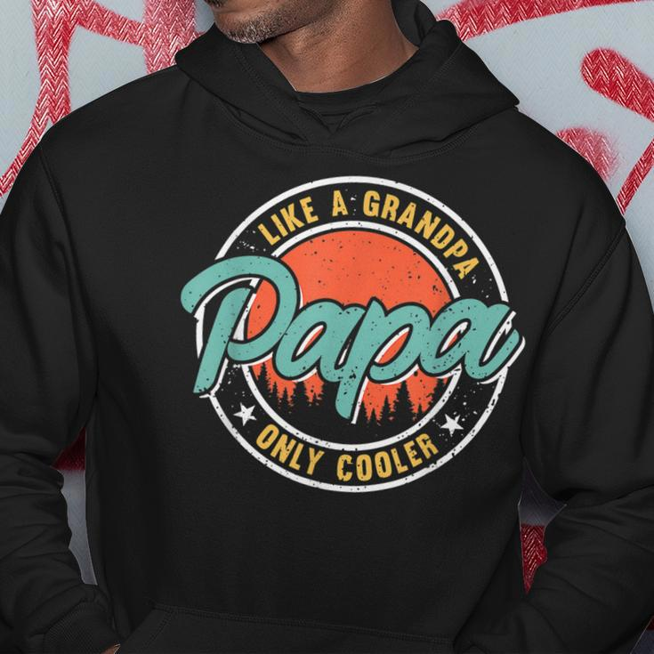 Funny Papa For Grandpa Papi Papaw Men Fathers Day Hoodie Personalized Gifts