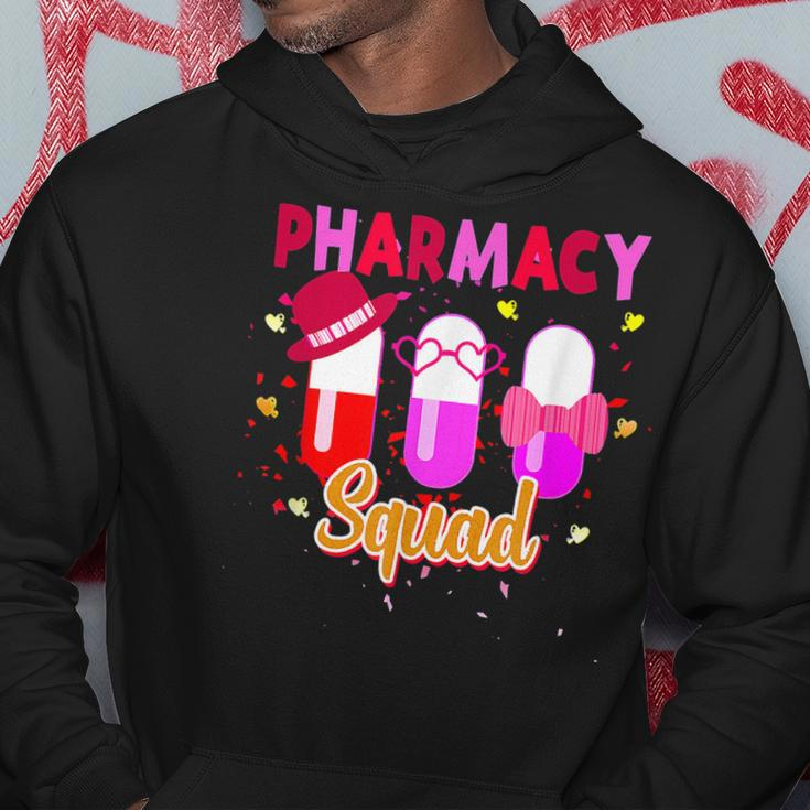Funny Pharmacy Squad Pharmacist Valentines Day Matching Hoodie Funny Gifts