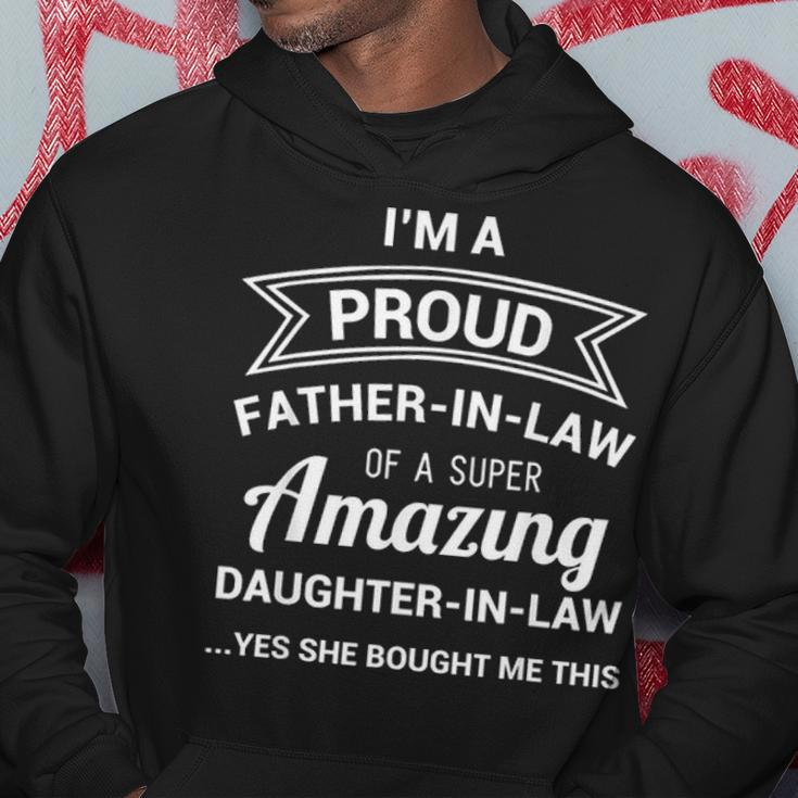 Funny Proud Father In Law Dad Fathers Day Gift Ideas V2 Hoodie Funny Gifts