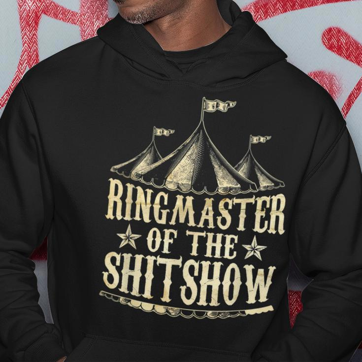 Funny Ringmaster Of The Shitshow Circus Staff Shit Show Hoodie Unique Gifts