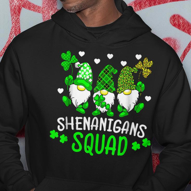 Funny Time For Shenanigans Squad St Patricks Day Gnomes Hoodie Funny Gifts