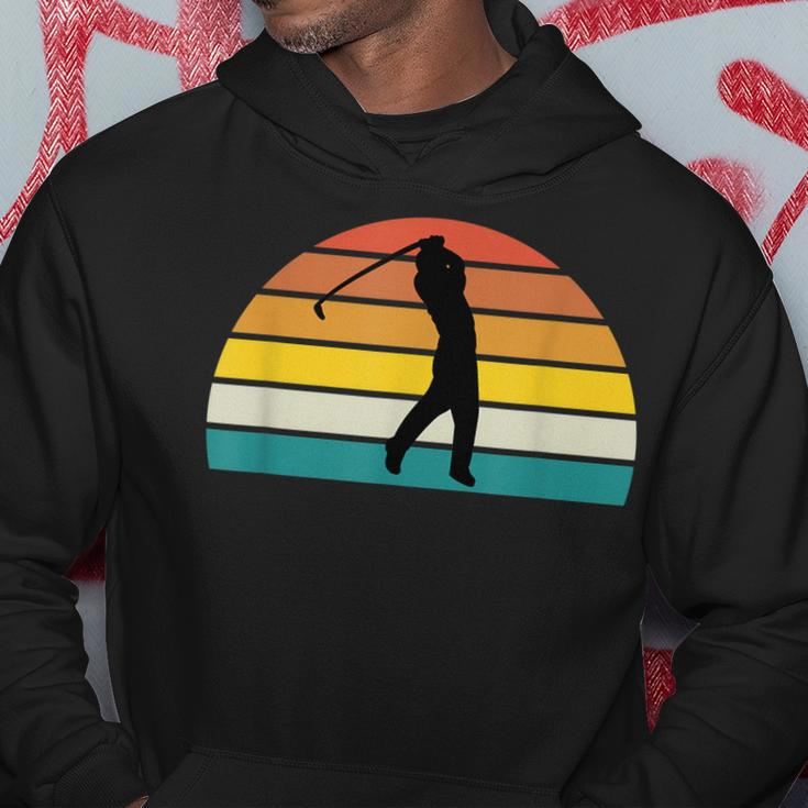 Funny Vintage Golfer Retro Style Golf Lover Dad Grandpa Gift Hoodie Unique Gifts