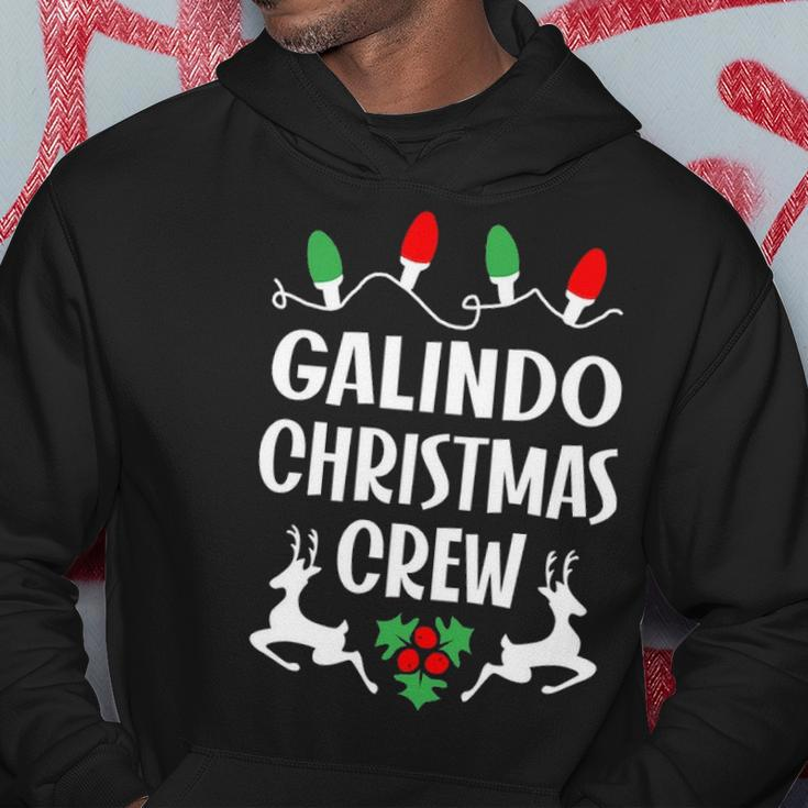 Galindo Name Gift Christmas Crew Galindo Hoodie Funny Gifts