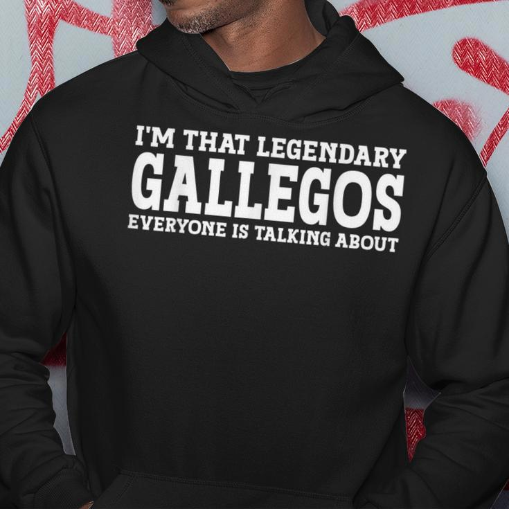 Gallegos Surname Funny Team Family Last Name Gallegos Hoodie Unique Gifts