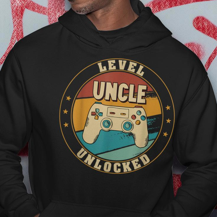 Gamer New Uncle Dad Mom Baby Announcement Pregnancy Father Gift For Mens Hoodie Unique Gifts