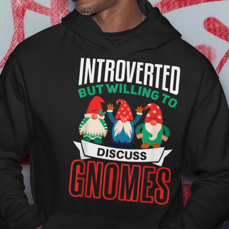 Garden Gnome Funny Introvert Gnome Lover Hoodie Unique Gifts