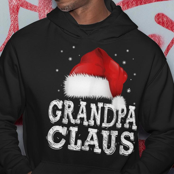 Ghristmas Pajama Grandpa Santa Claus Costume Matching Family Gift For Mens Hoodie Unique Gifts