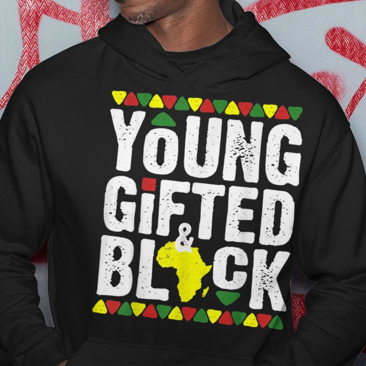 Gifted Young Black Dashiki African Pride History Month Magic V4 Hoodie Funny Gifts