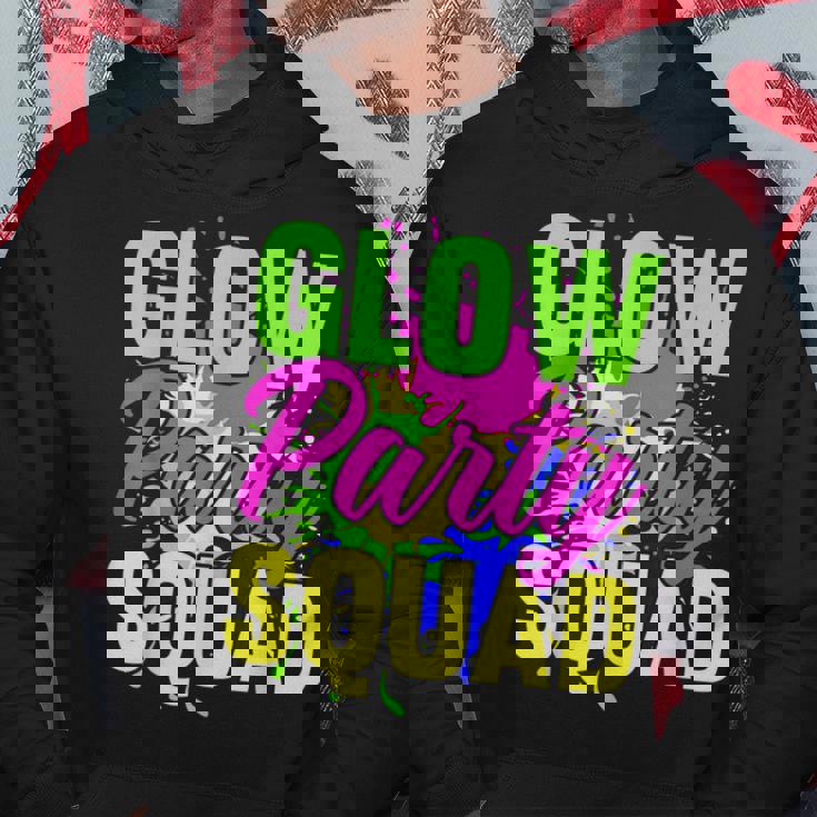 Glow Party Squad Neon Lights Party Lover Hoodie Unique Gifts