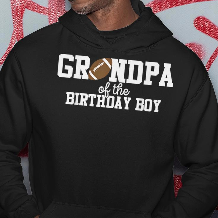 Grandpa 5 Of The Birthday Boy Football Lover First Birthday Hoodie Unique Gifts