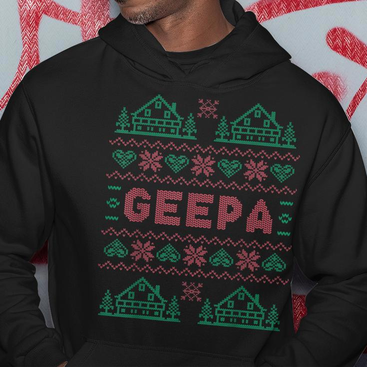 Grandpa Geepa Xmas Ugly Sweater Cute Gifts Gift For Mens Hoodie Unique Gifts