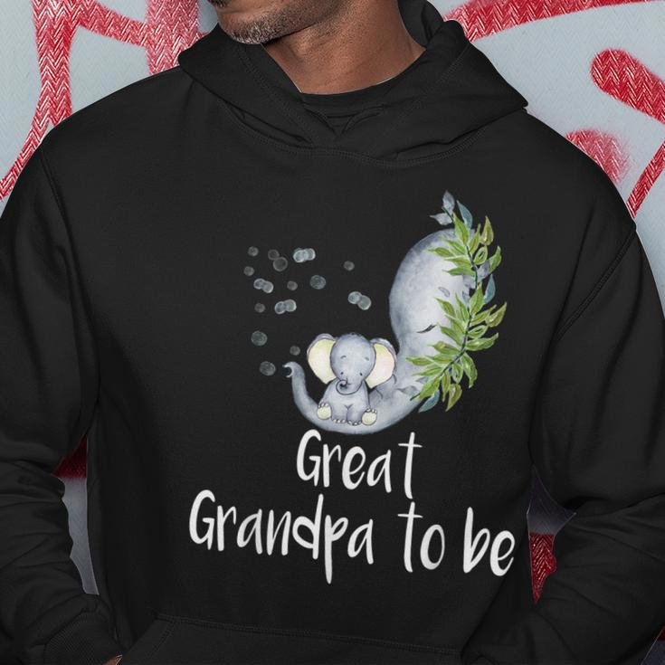 Great Grandpa To Be Elephant Baby Shower Gift For Mens Hoodie Unique Gifts