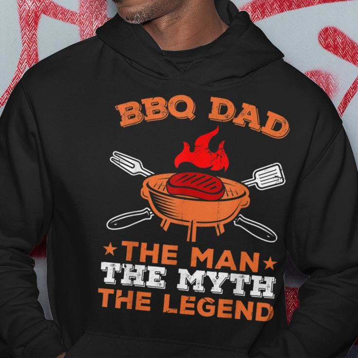 Grill Bbq Dad The Man The Myth The Legend Gift For Mens Hoodie Funny Gifts
