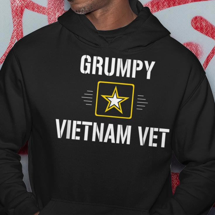 Grumpy Vietnam Vet - Men Hoodie Graphic Print Hooded Sweatshirt Funny Gifts
