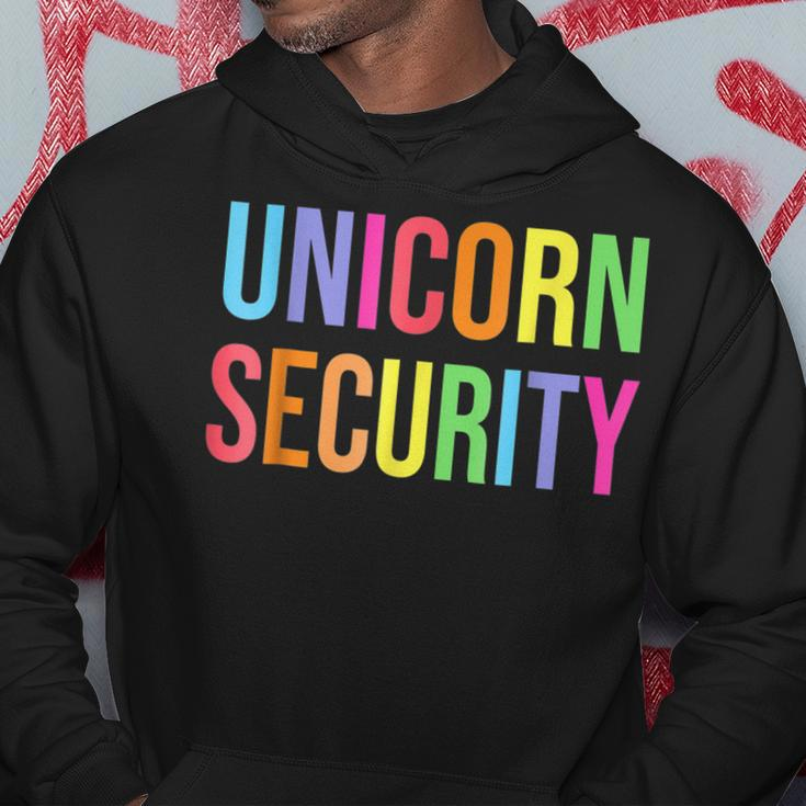 Halloween Dad Mom Daughter Costume Unicorn Security Hoodie Unique Gifts