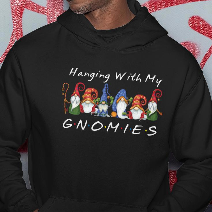 Hanging With My Gnomies Funny Gnome Friend Christmas Gift Hoodie Unique Gifts