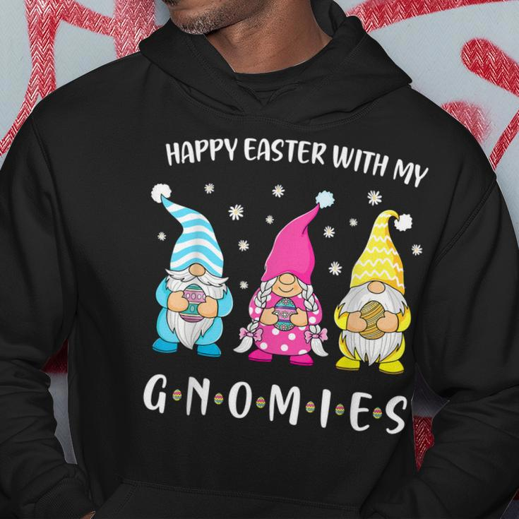 Happy Easter With My Gnomies Girls Kids Women Easter Gnome Hoodie Personalized Gifts