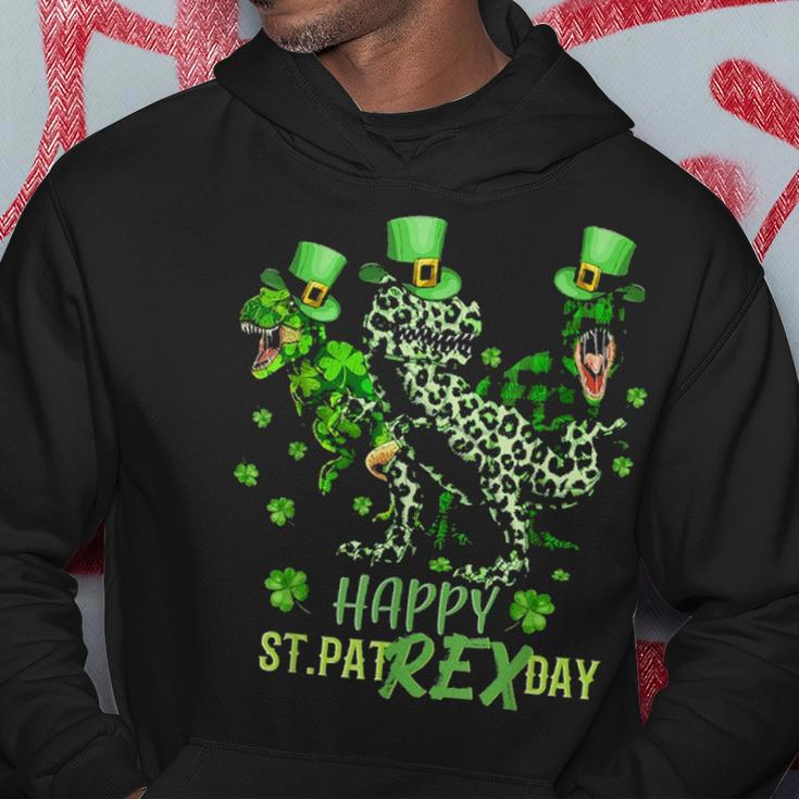 Happy St Patrex DayRex Lover Funny St Patricks Day Hoodie Funny Gifts