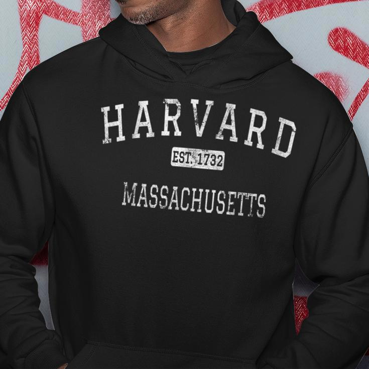 Harvard Massachusetts Ma Vintage Hoodie Unique Gifts
