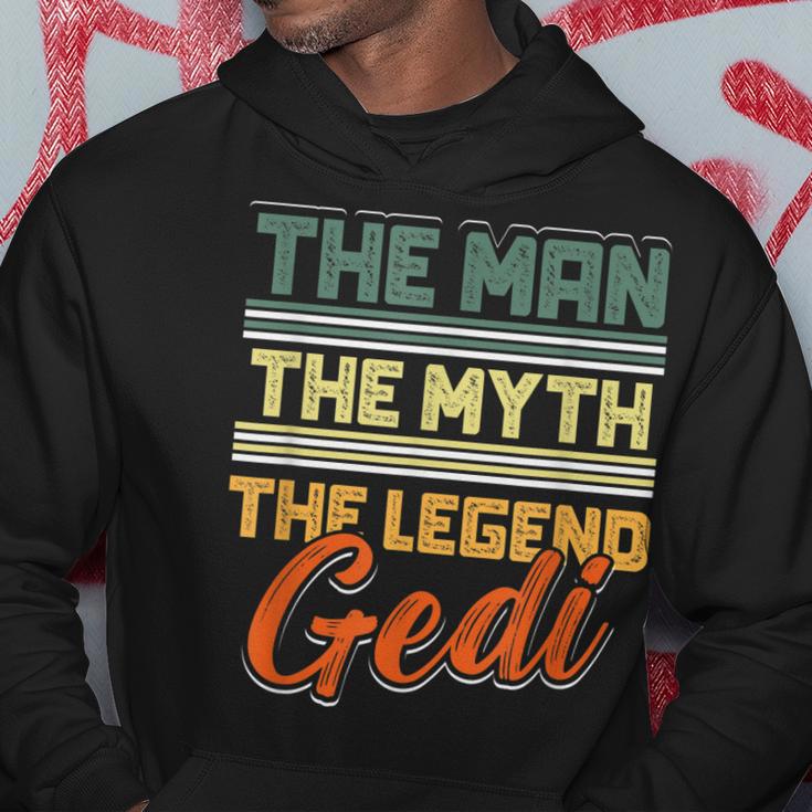 Herren Gedi Die Legende Taufgedi Hoodie Lustige Geschenke