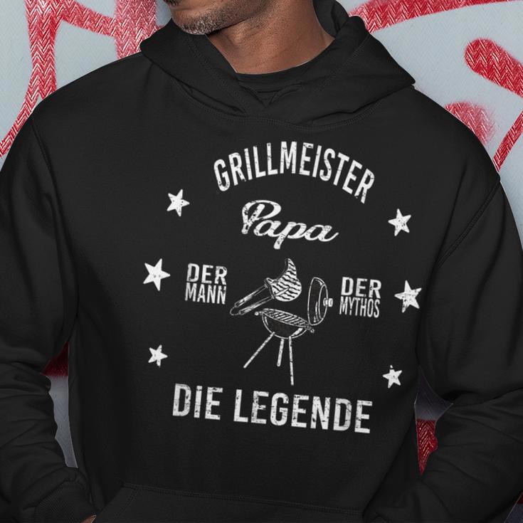 Herren Grillmeister Papa Die Legende Hoodie Lustige Geschenke