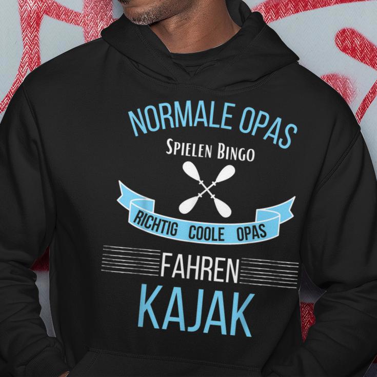 Herren Kajak Opa Paddel Wassersport Kanu Kayak Kajakfahrer Hoodie Lustige Geschenke