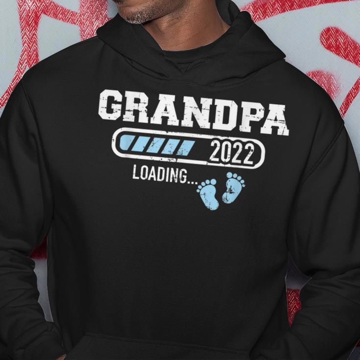 Herren Opa 2022 Loading Schwangerschaft Verkünden Hoodie Lustige Geschenke