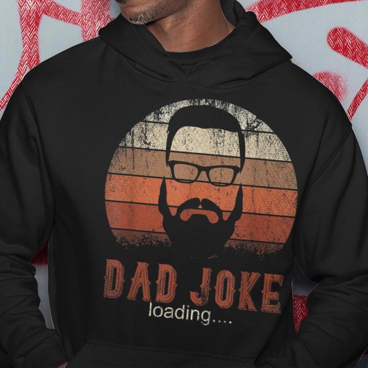 Herren Retro Hipster Papa Geschenk Zum Männertag Vater Witze Hoodie Lustige Geschenke