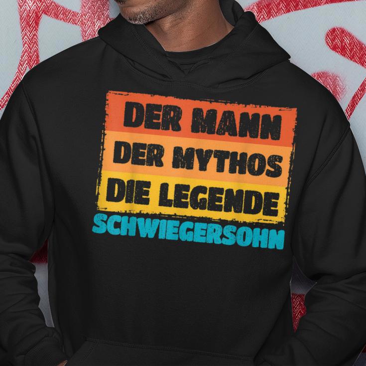 Herren Schwiegersohn Der Mann Der Mythos Die Legende Geschenk Hoodie Lustige Geschenke