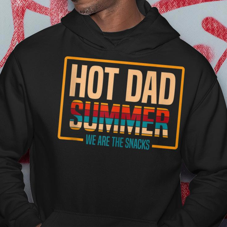 Hot Dad Summer We Are The Snacks Retro Vintage Hoodie Funny Gifts