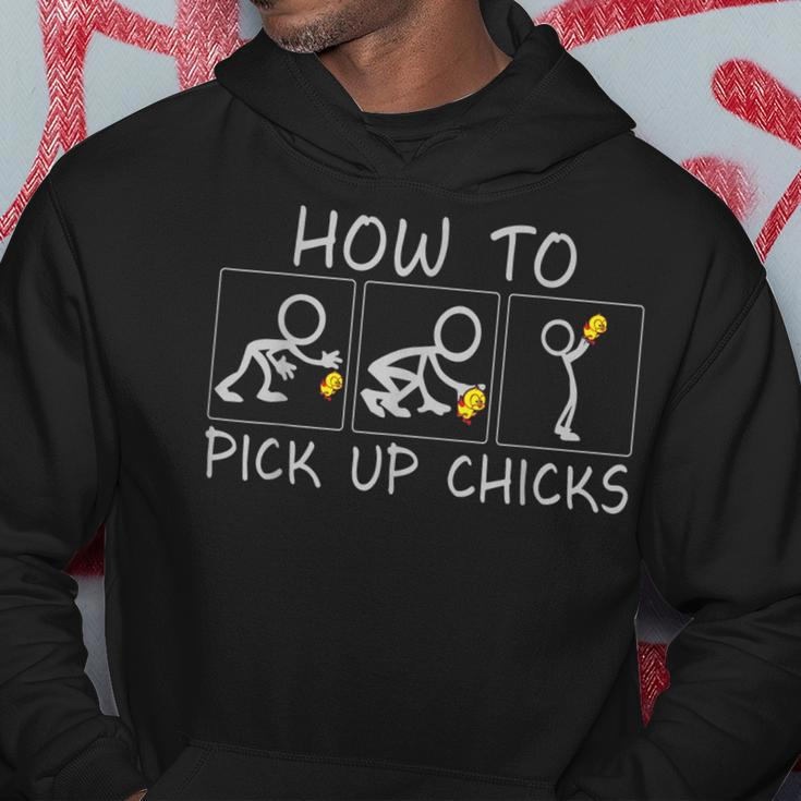 How To Pick Up Chicks Funny Hoodie Unique Gifts
