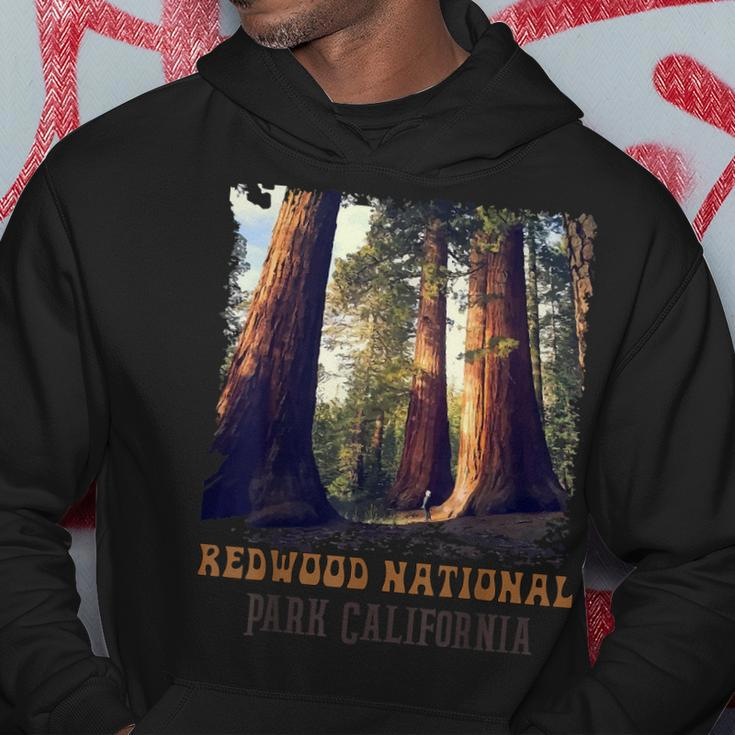 Humboldt Redwoods Retro Us California State Vintage Parks Hoodie Unique Gifts