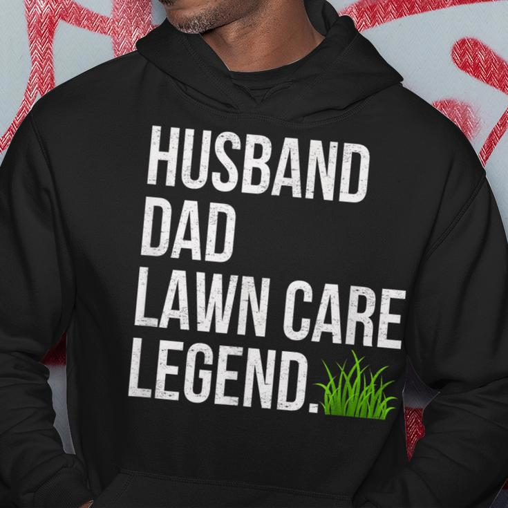 Husband Dad Lawn Care Legend Yard Work Fathers Day Christmas Hoodie Unique Gifts