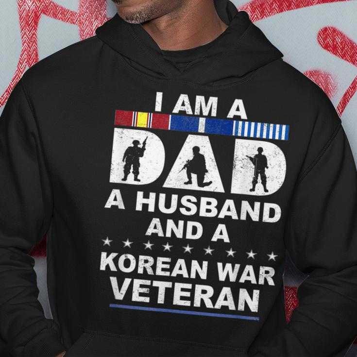 I Am A Dad A Husband And A Korean War Veteran Men Hoodie Graphic Print Hooded Sweatshirt Funny Gifts